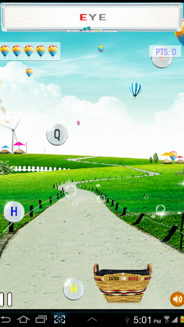 Catch the word game App for Android New Android Game App